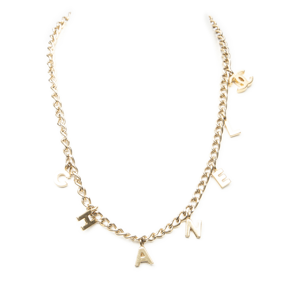 Chanel Logo Letter Chain Necklace - Picture 1 of 5